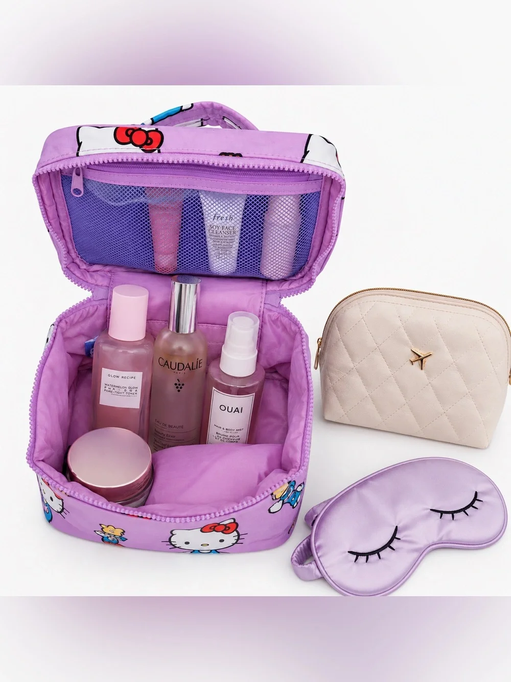 Hello Kitty Pink Large Cosmetic Case – NWT 💜